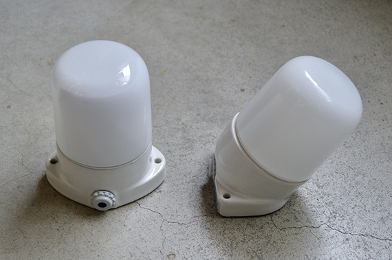 WATERPROOF PORCELAIN LAMP type A / OPAL