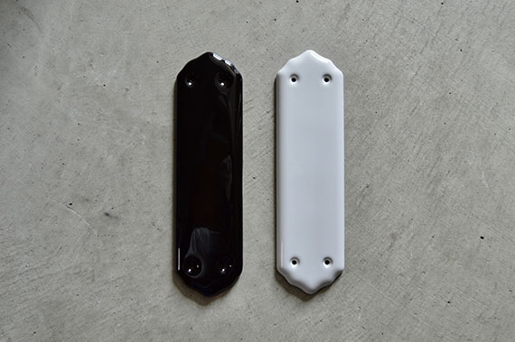 Porcelain Push Plate