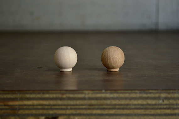 WOOD BALL KNOB