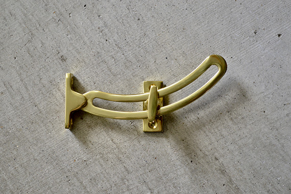 Brass Window Restrictor Stay